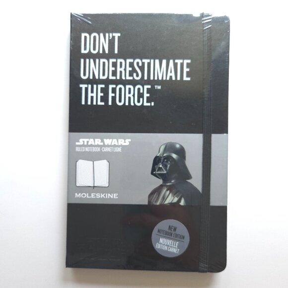 Limited Edition Moleskine Star Wars Darth Vader Notebook, Brand New, Sealed - Picture 1 of 5